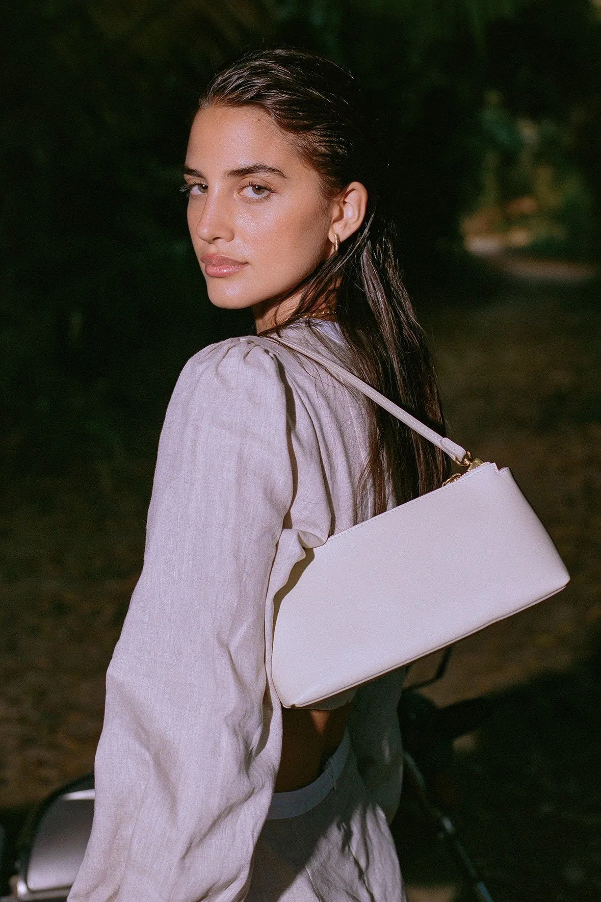KAIA SHOULDER BAG | CREAM sold by STAUD product image thumbnail 2