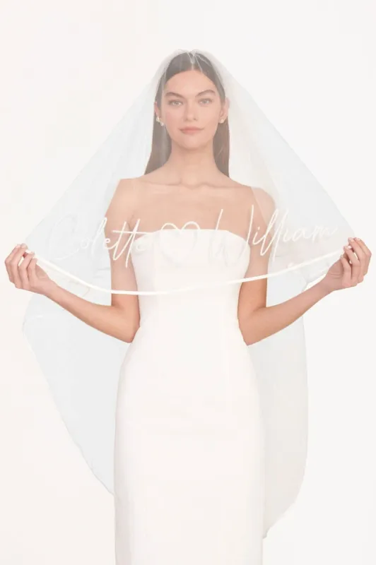 CUSTOM EMBROIDERED VEIL sold by STAUD