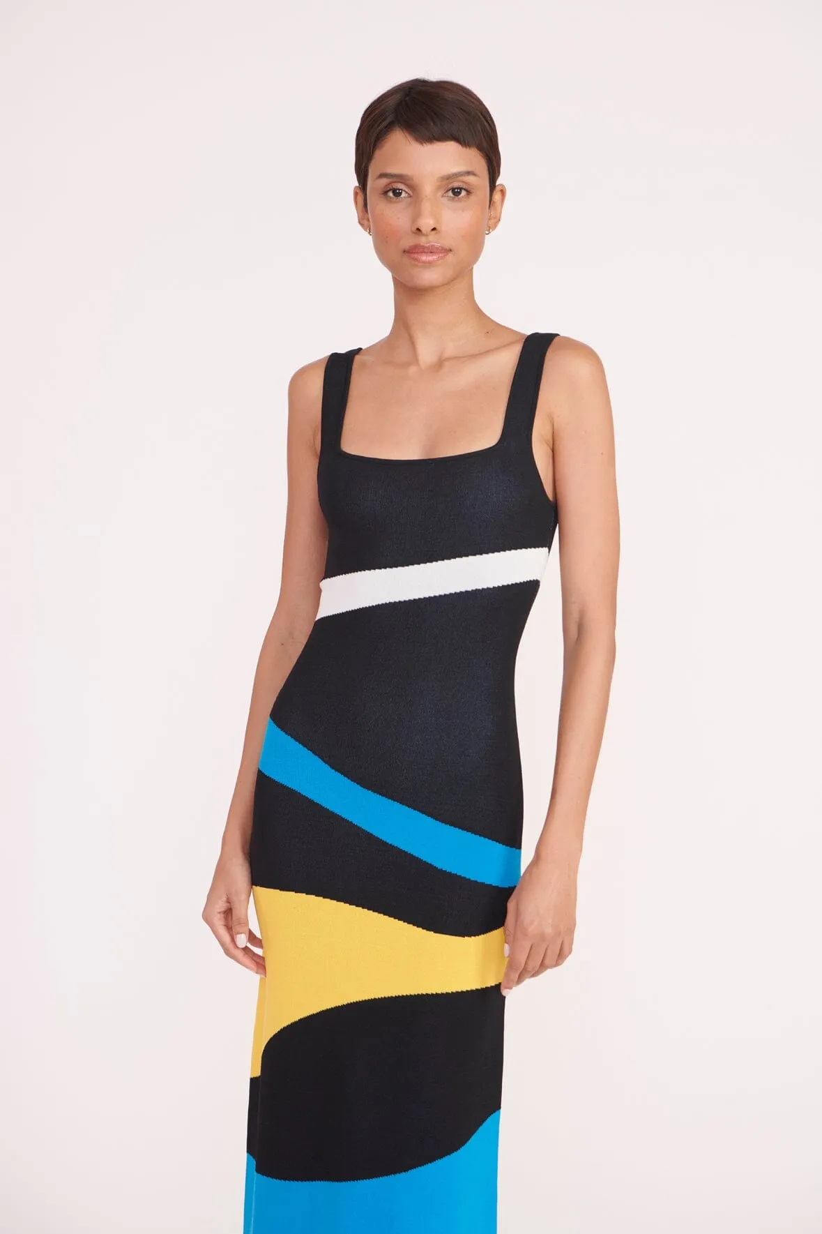 KATIE DRESS | MARBLE WAVE sold by STAUD product image thumbnail 2