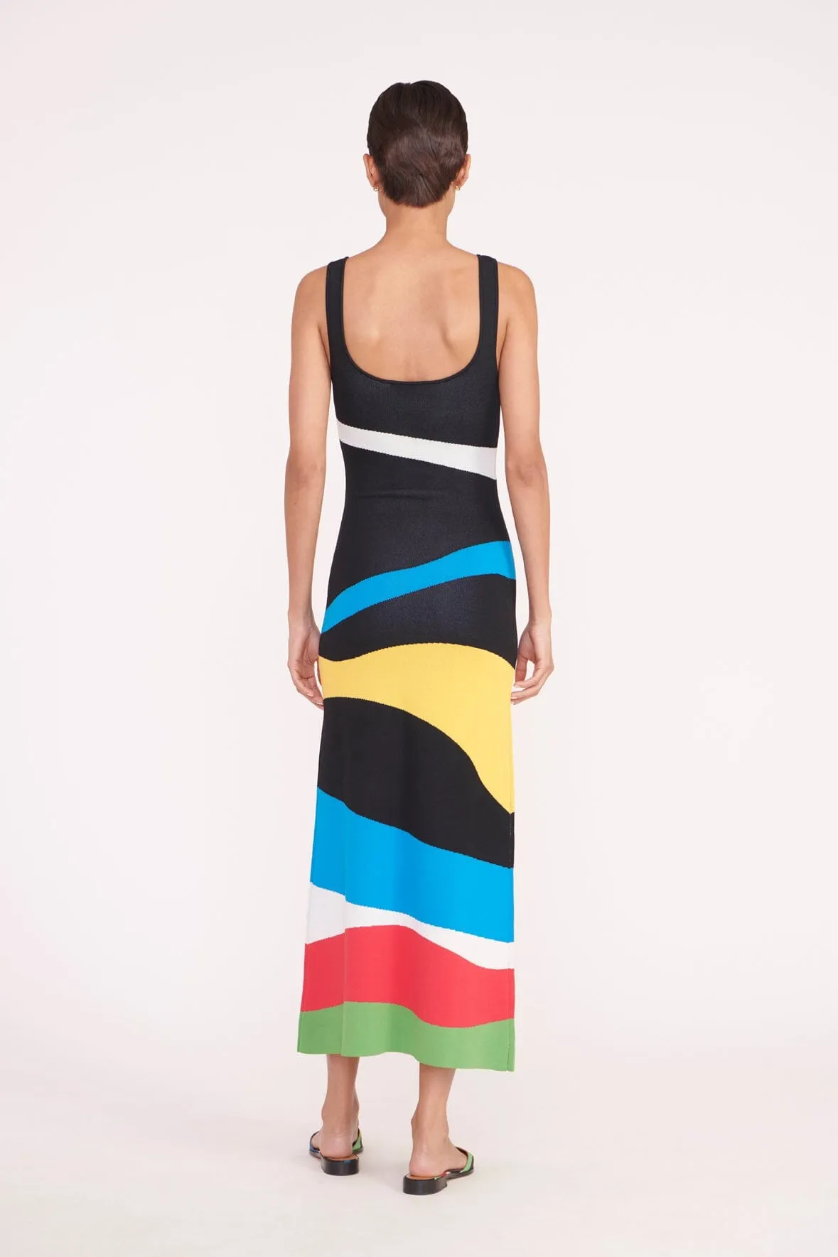 KATIE DRESS | MARBLE WAVE sold by STAUD product image thumbnail 4
