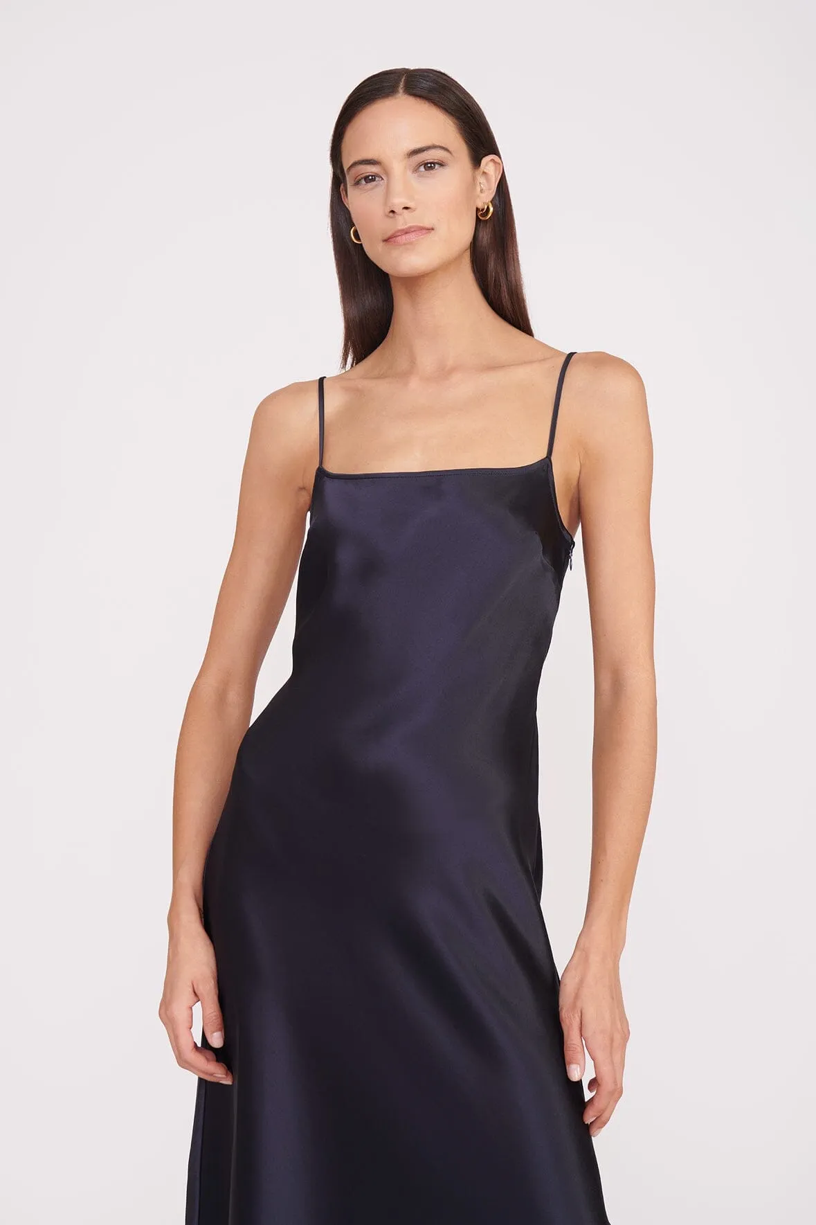 MEANDER DRESS | NAVY sold by STAUD product image thumbnail 4