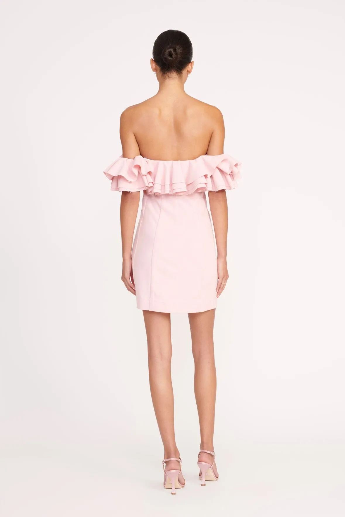 KIARA DRESS | CHERRY BLOSSOM sold by STAUD product image thumbnail 4