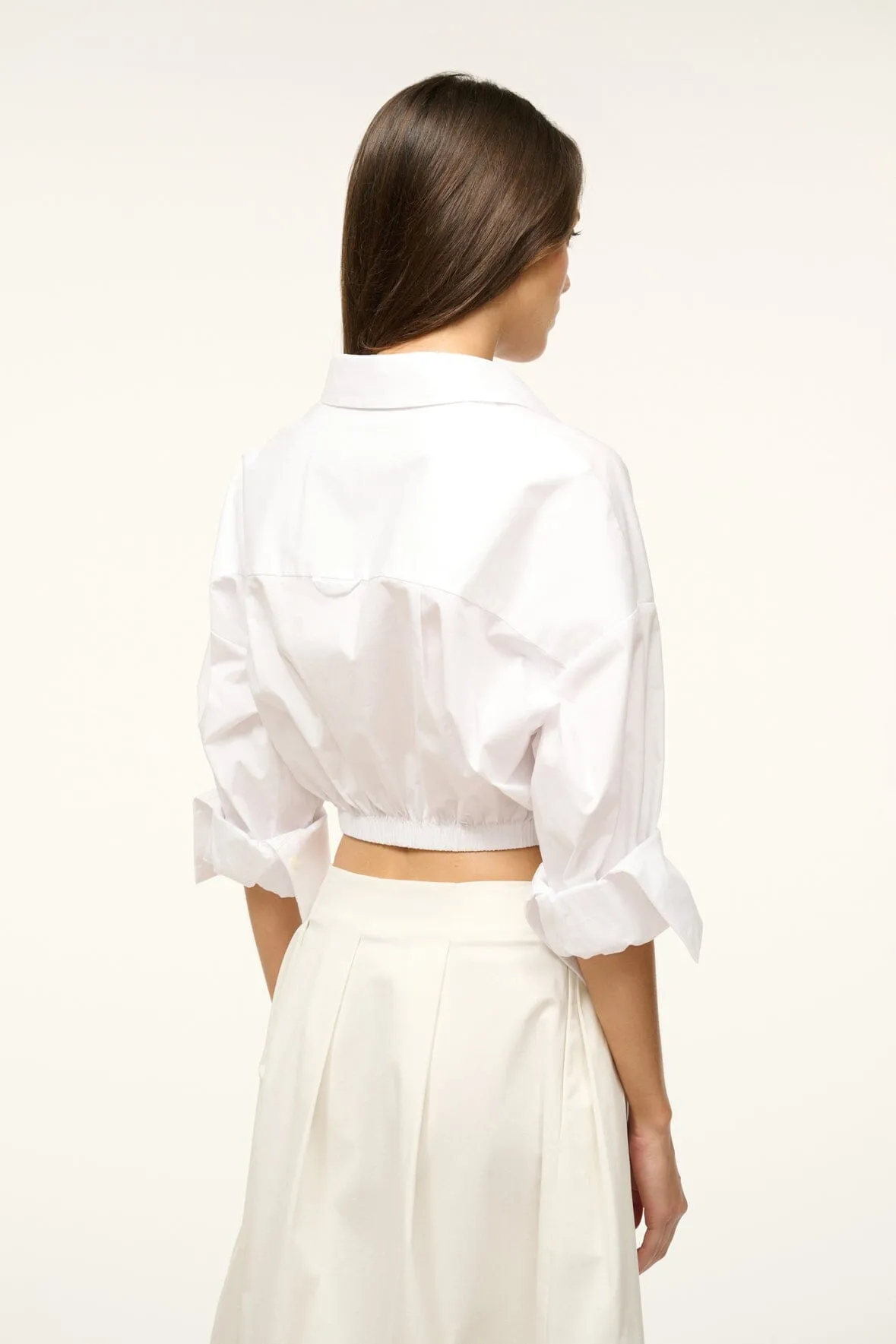 LISA TOP | WHITE sold by STAUD product image thumbnail 3