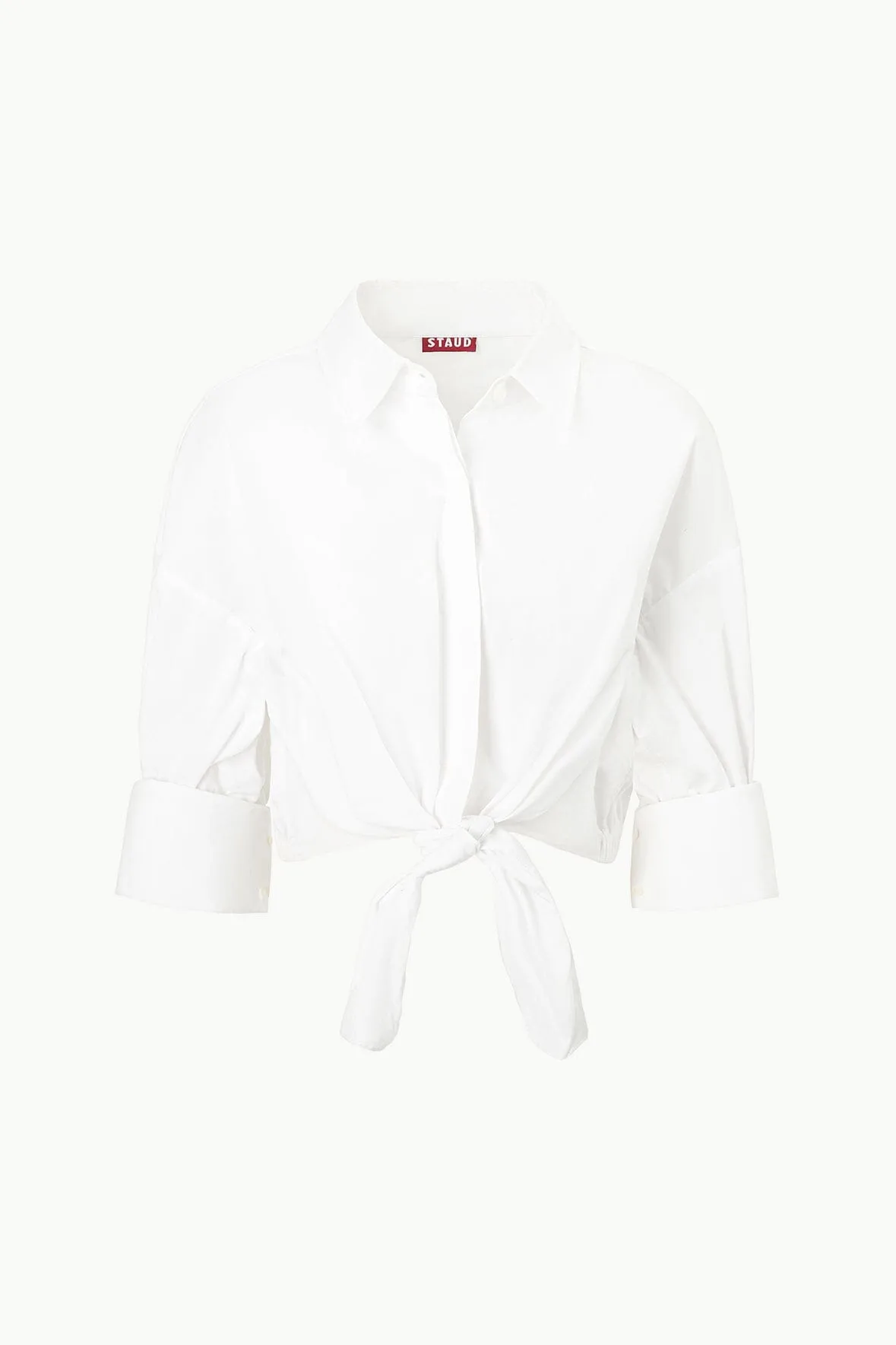 LISA TOP | WHITE sold by STAUD product image thumbnail 4