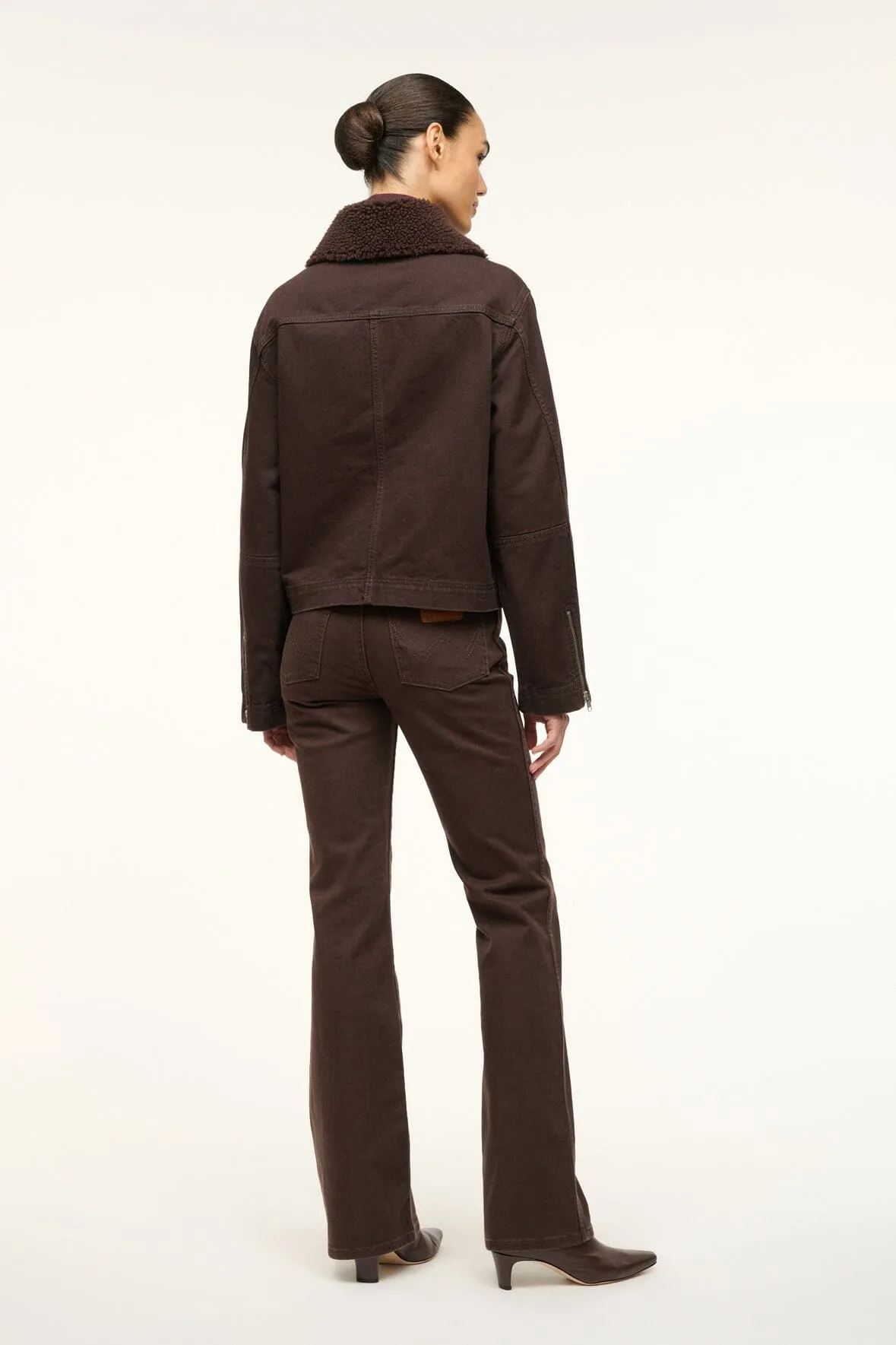 STAUD + WRANGLER THE MINIMAL JACKET | EARTH sold by STAUD product image thumbnail 2