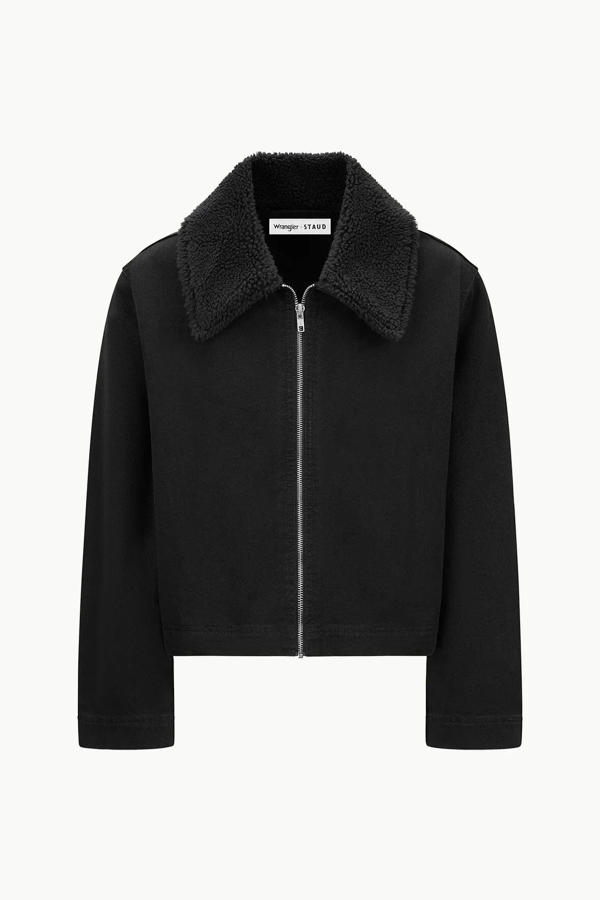 STAUD + WRANGLER THE MINIMAL JACKET | BLACK sold by STAUD product image thumbnail 5