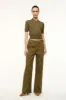 STAUD + WRANGLER THE LOOSE JEAN | SERGEANT GREEN sold by STAUD