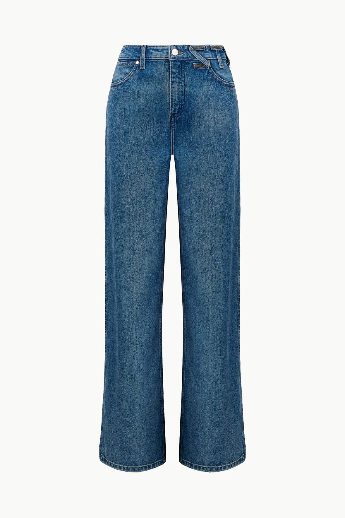 STAUD + WRANGLER THE LOOSE JEAN | INDIGO WASH sold by STAUD product image thumbnail 5