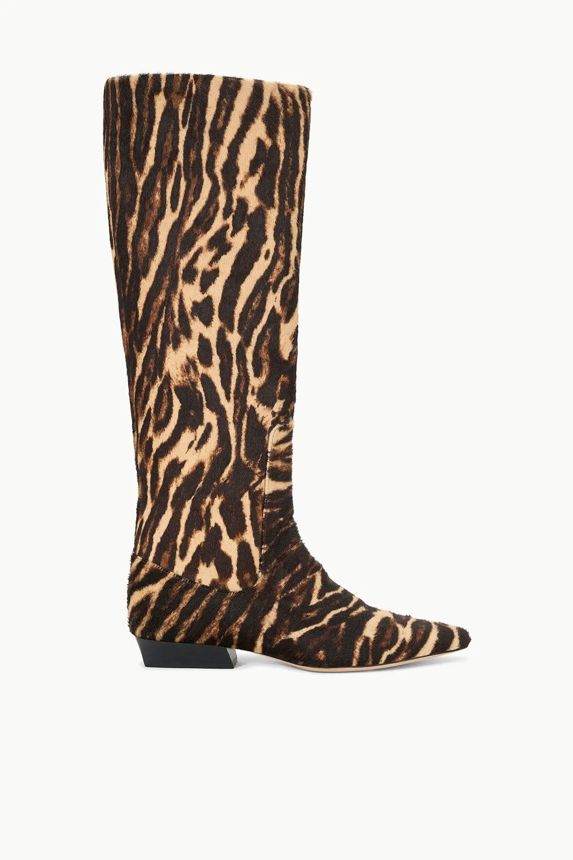 WALLY FLAT BOOT | LADY LEOPARD sold by STAUD