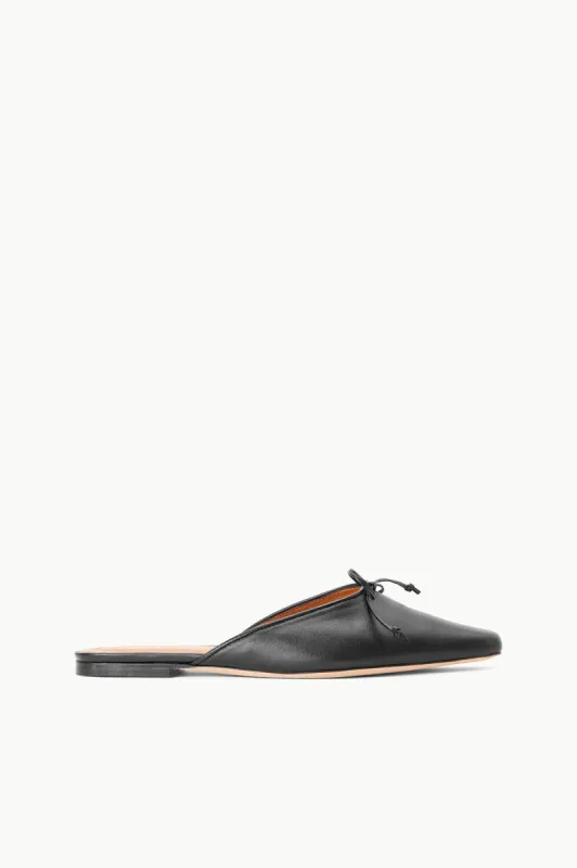 GINA MULE | BLACK sold by STAUD
