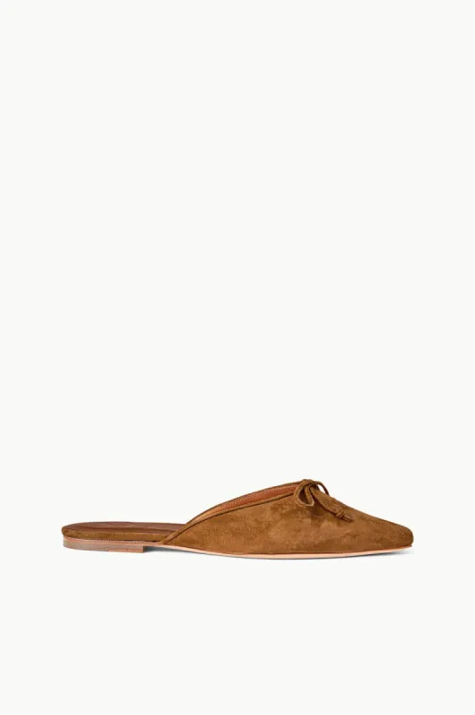 GINA MULE | TAN SUEDE sold by STAUD