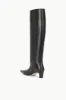 WIDE SHAFT WALLY BOOT | BLACK sold by STAUD