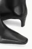 WIDE SHAFT WALLY BOOT | BLACK sold by STAUD