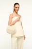 ROMEO FAUX FUR BAG | CREAM sold by STAUD