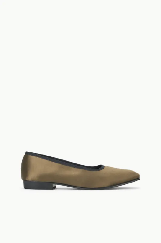 KEITH BALLET FLAT | WOODLAND sold by STAUD