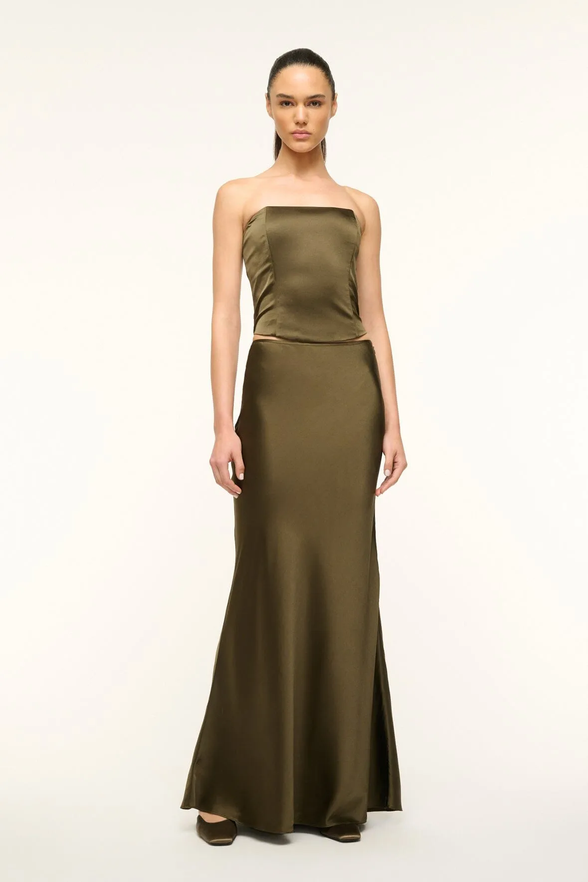 BRUNSWICK SILK TOP | WOODLAND sold by STAUD product image thumbnail 2