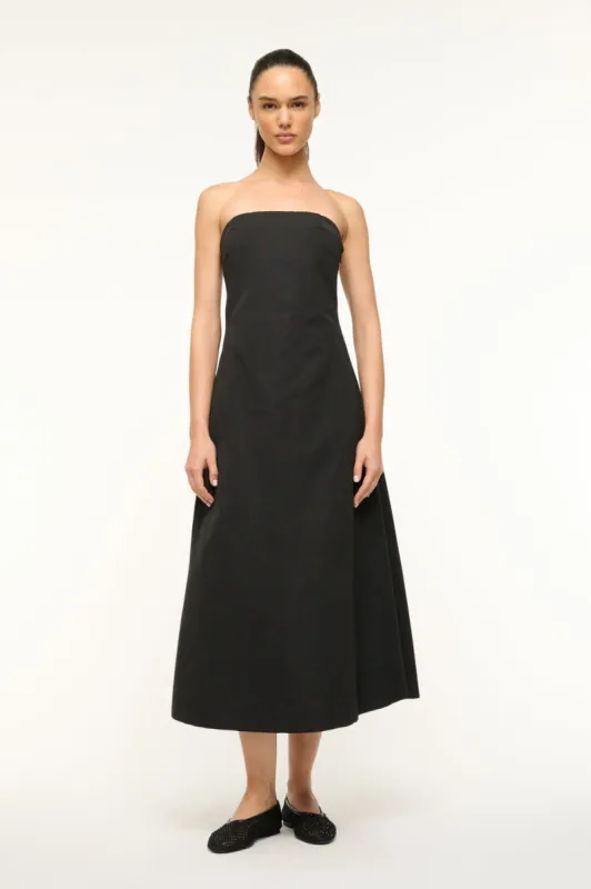 KENNEDY DRESS | BLACK made by STAUD