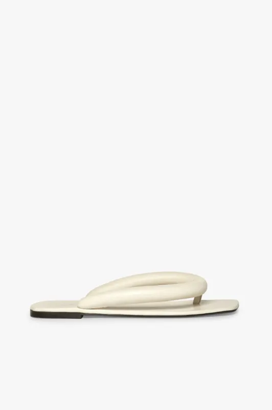 RIO SANDAL | CREAM sold by STAUD