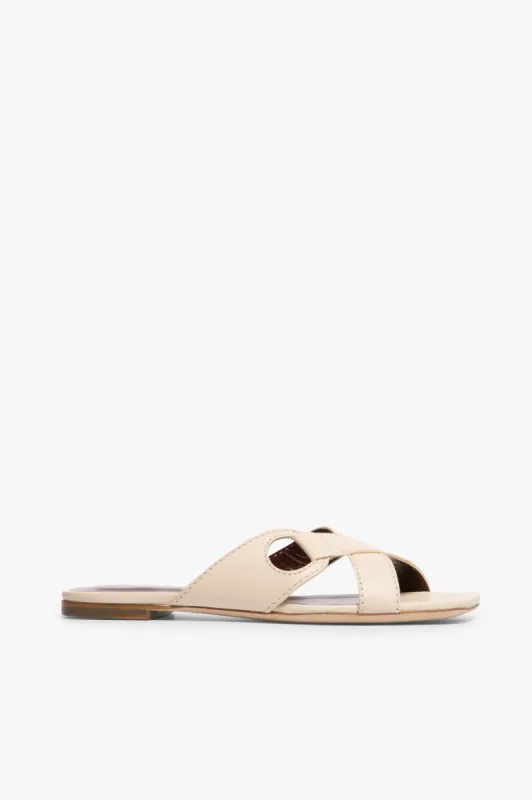 CAMILLE SANDAL | CREAM sold by STAUD