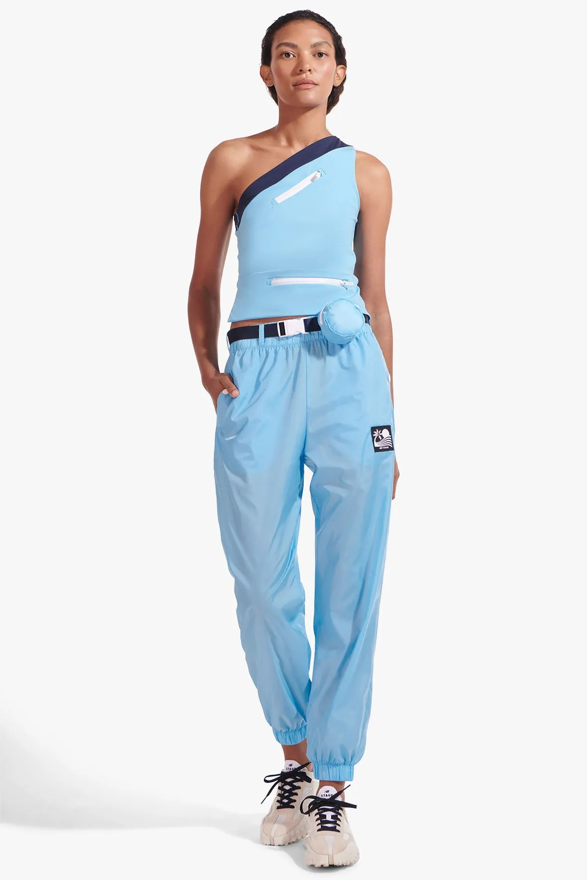 NB X STAUD NBSLEEK ZIP TOP | ALASKAN BLUE sold by STAUD product image thumbnail 2