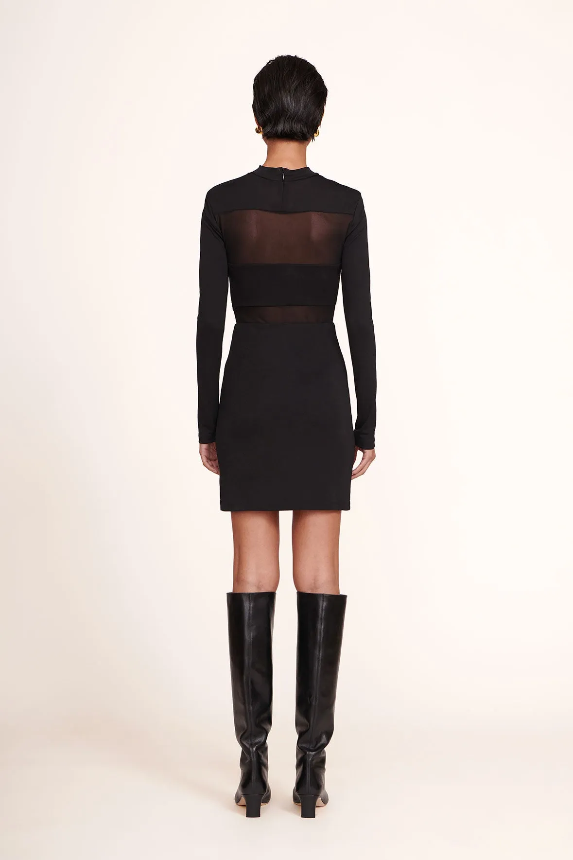 MINI FALCON DRESS | BLACK sold by STAUD product image thumbnail 5