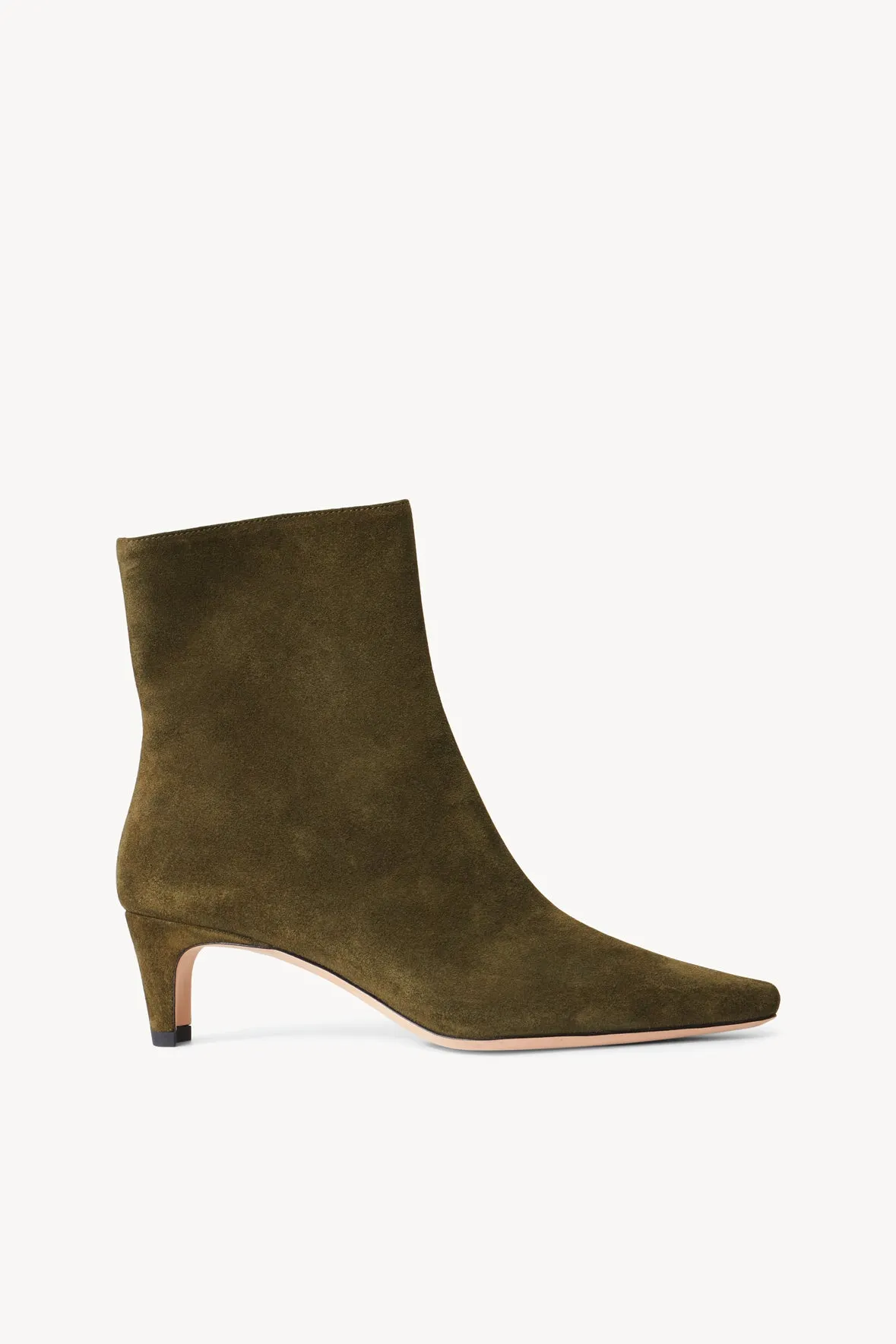 WALLY SPLIT ANKLE BOOT | AVOCADO sold by STAUD