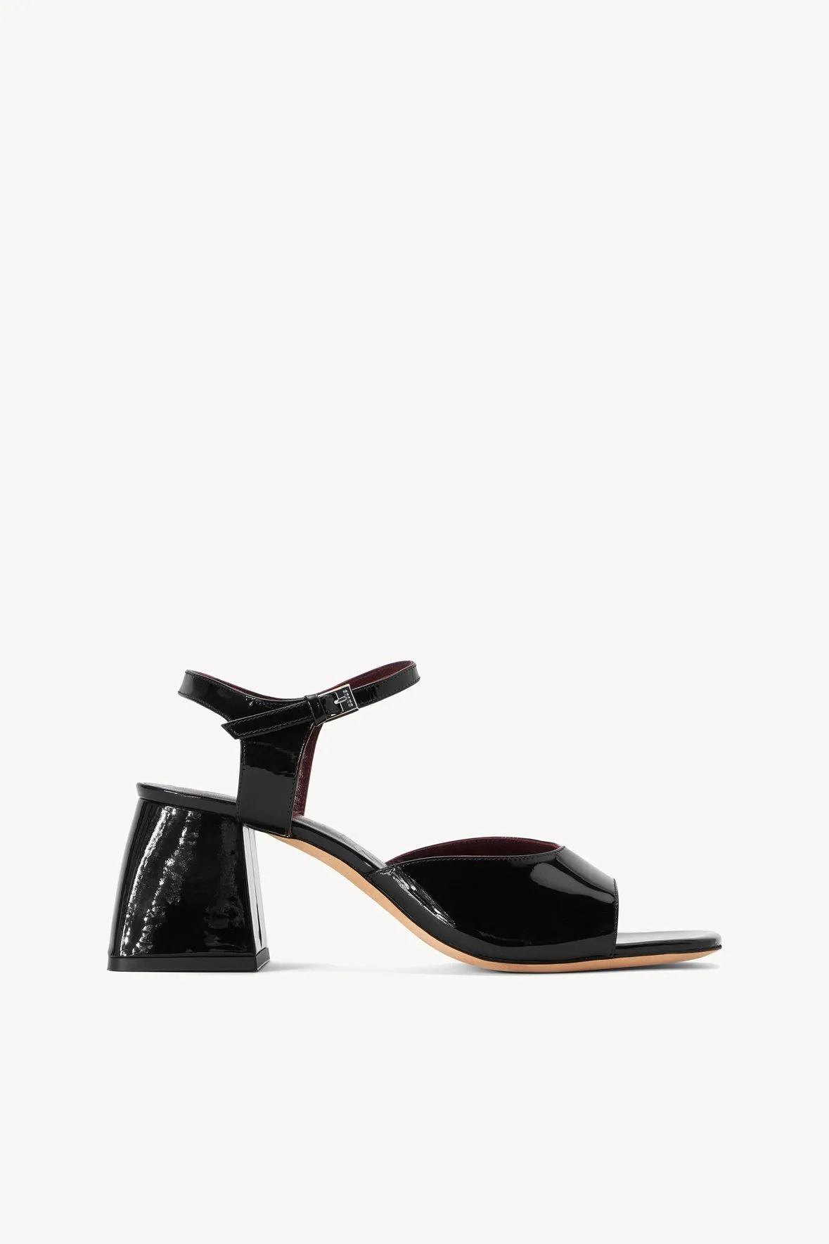 TWYLA HEEL | BLACK PATENT sold by STAUD