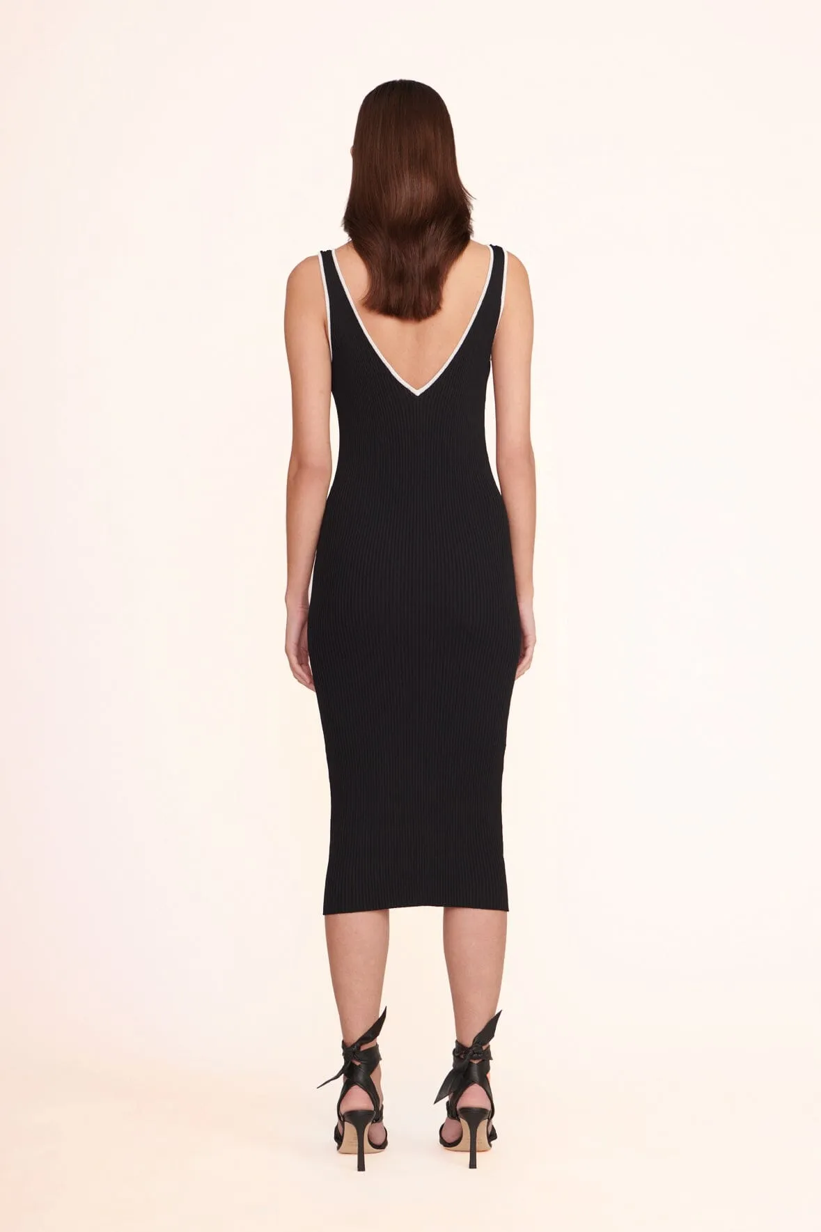 DANA DRESS | BLACK sold by STAUD product image thumbnail 3