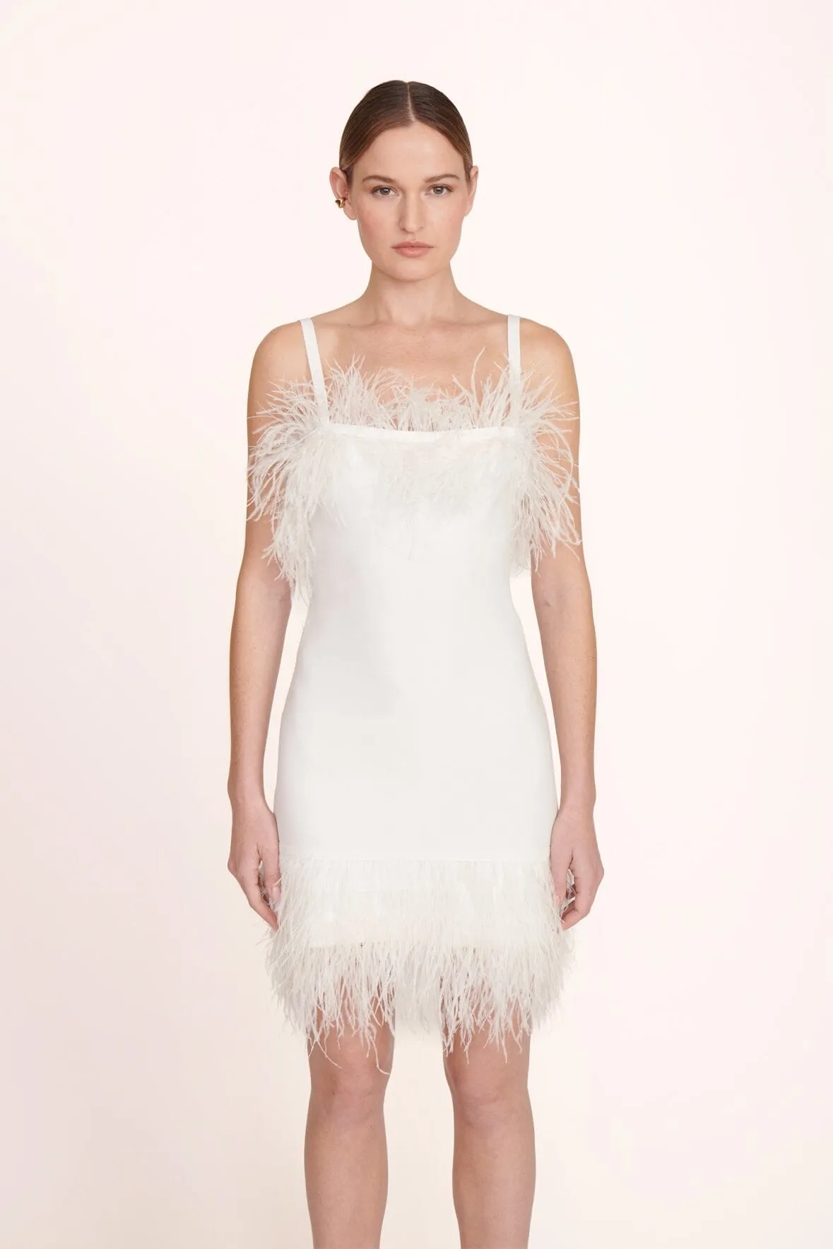 ETTA DRESS | WHITE sold by STAUD product image thumbnail 4