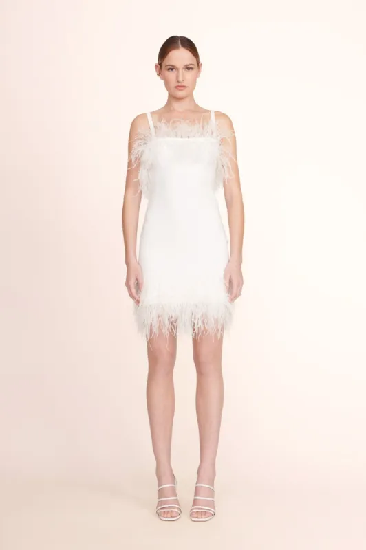 ETTA DRESS | WHITE sold by STAUD