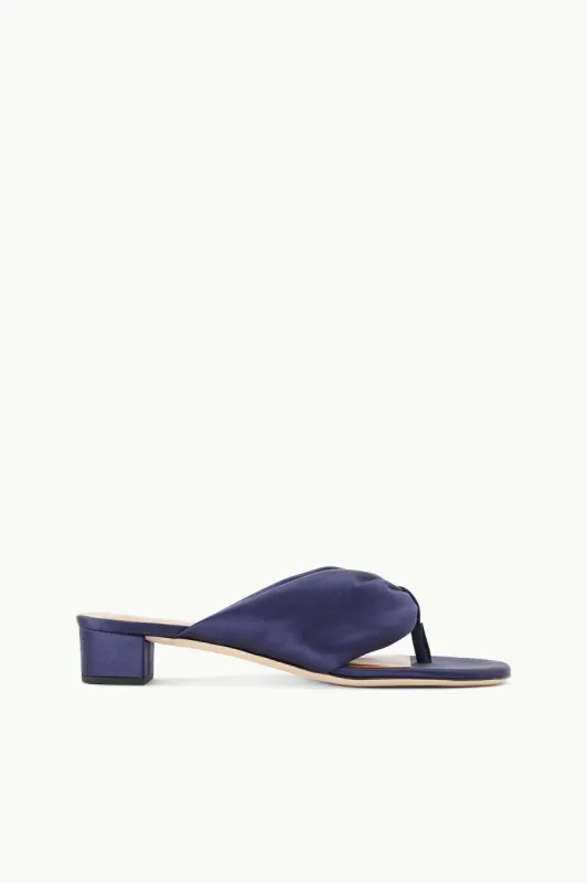 DAHLIA SANDAL | NAVY sold by STAUD