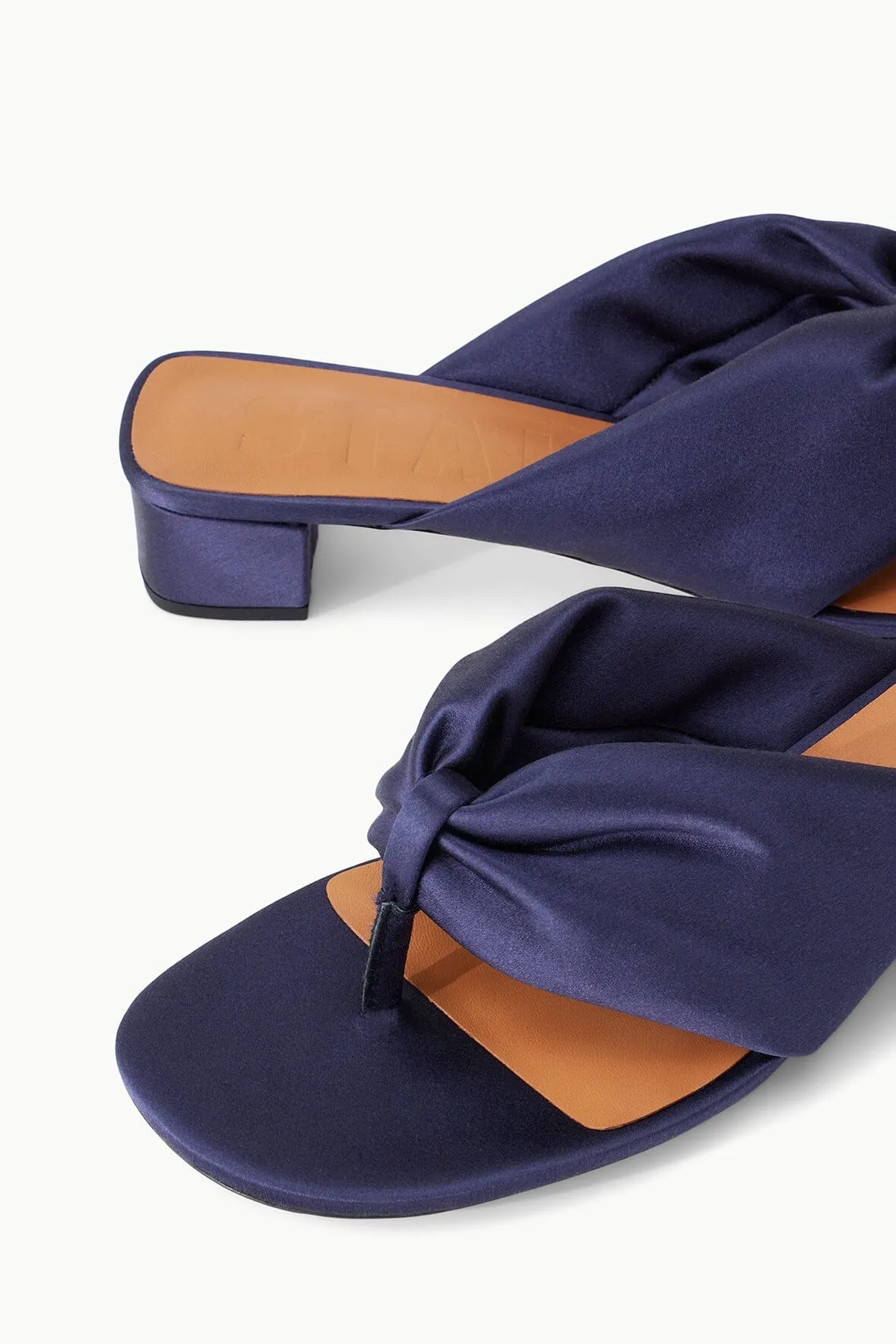 DAHLIA SANDAL | NAVY sold by STAUD product image thumbnail 4