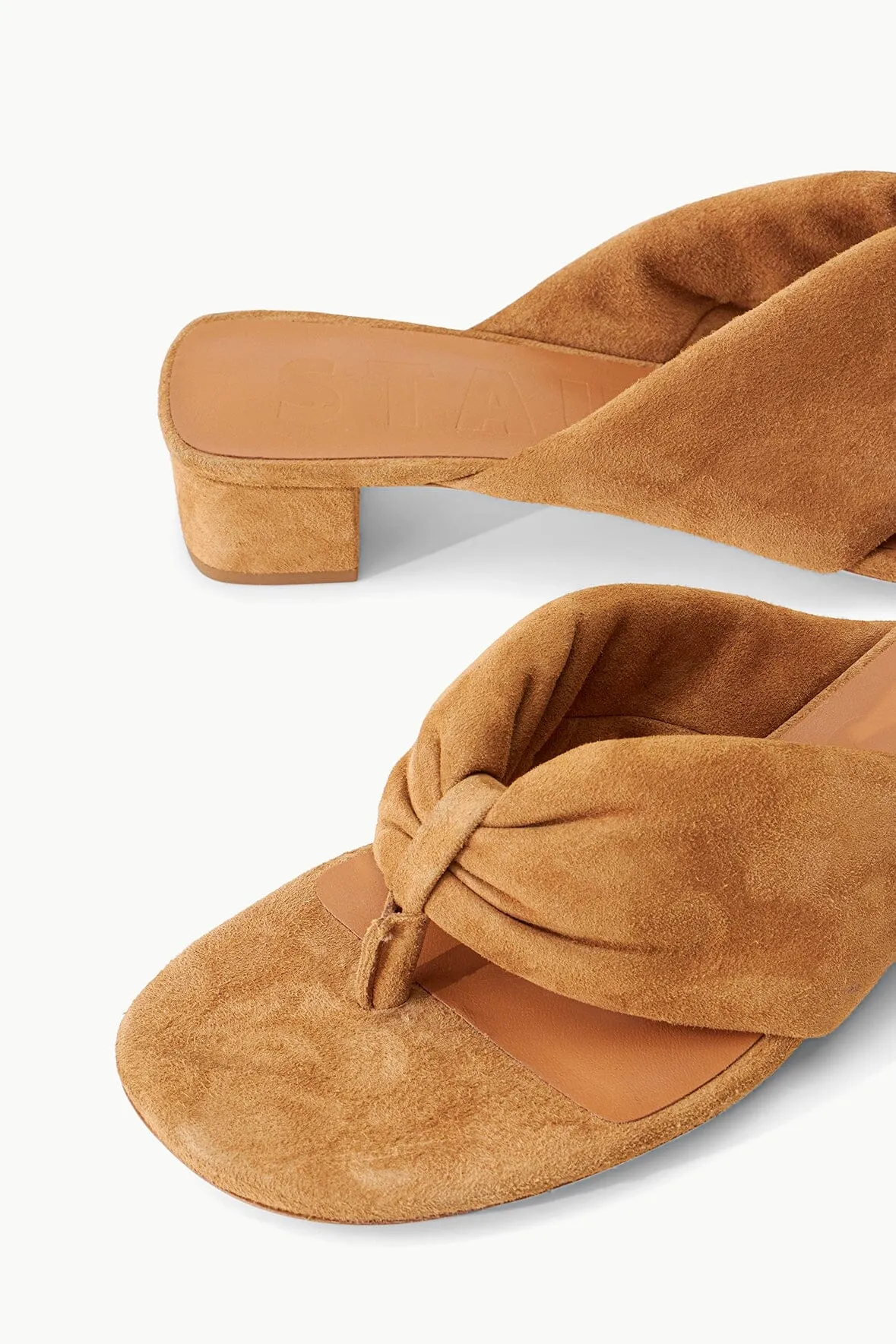 DAHLIA SANDAL | CASHEW sold by STAUD product image thumbnail 4