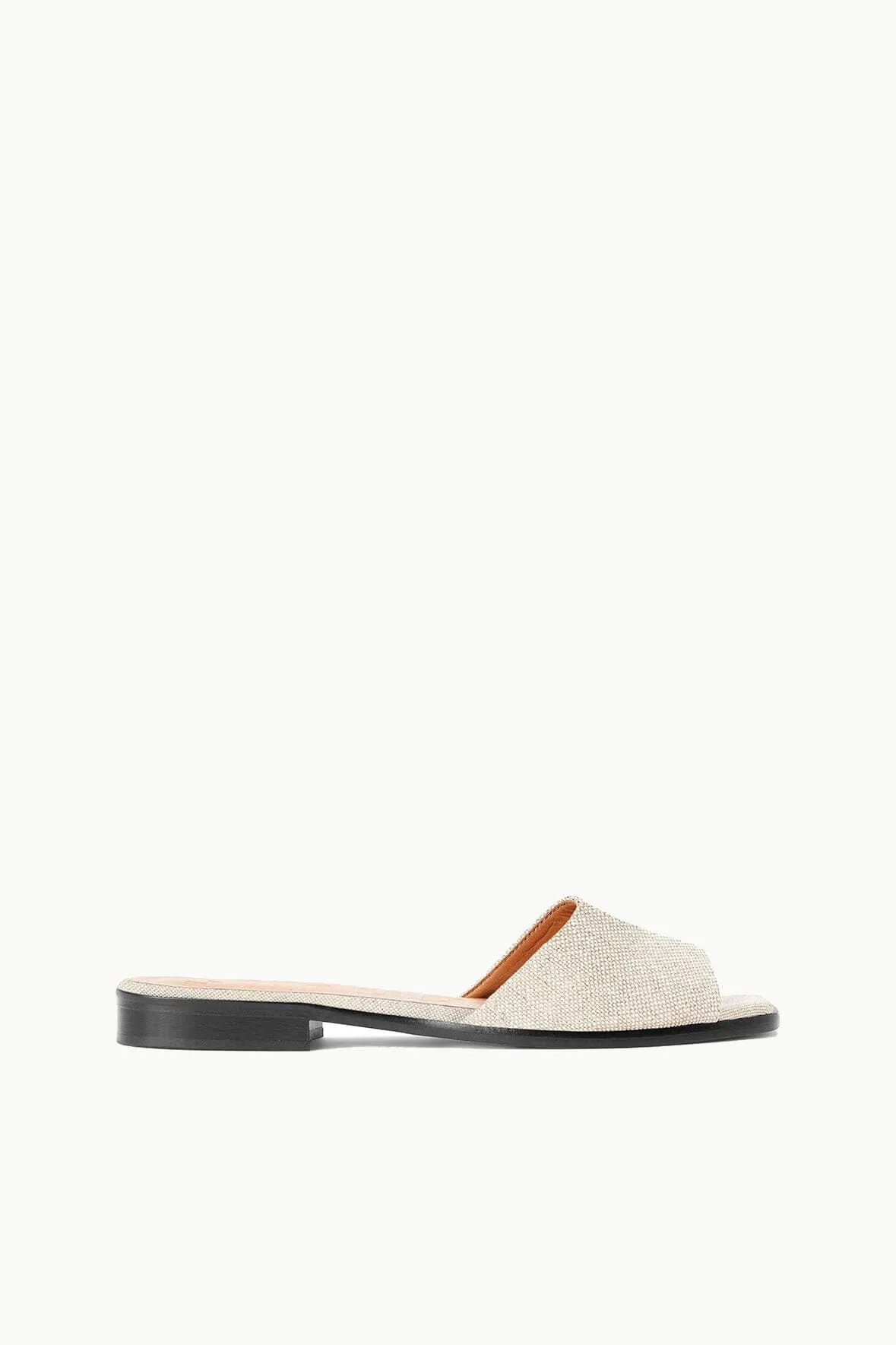 CASPIAN SLIDE | NATURAL LINEN sold by STAUD