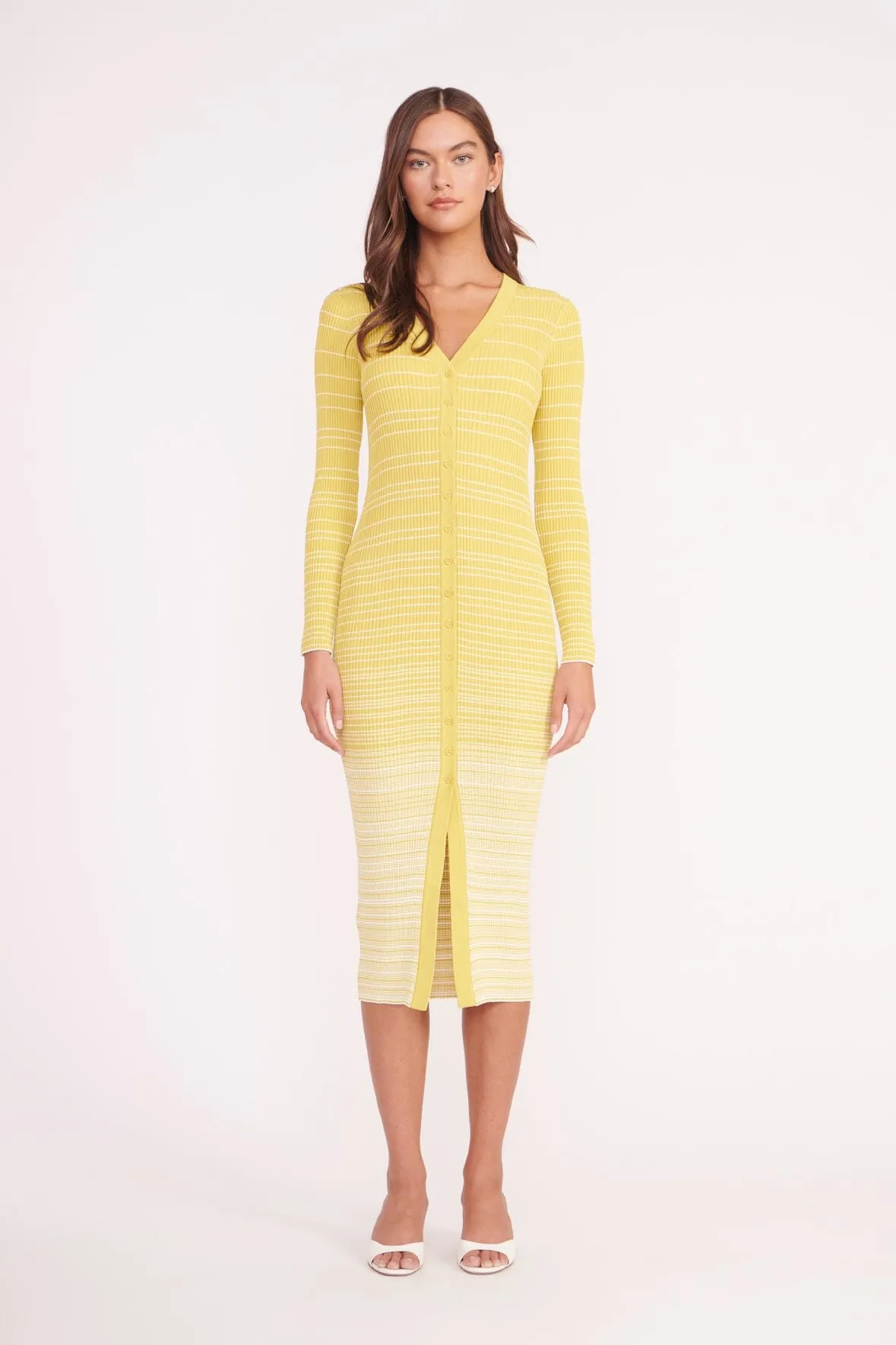 SHOKO SWEATER | POLLEN WHITE sold by STAUD