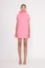 MINI ILANA DRESS | CORAL PINK sold by STAUD