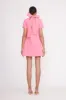 MINI ILANA DRESS | CORAL PINK sold by STAUD