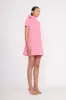 MINI ILANA DRESS | CORAL PINK sold by STAUD
