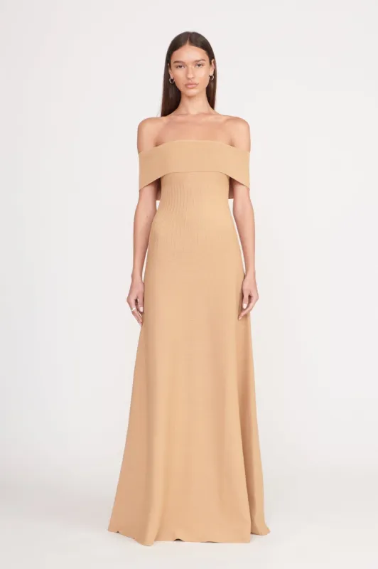 ARTISTRY DRESS | CAMEL sold by STAUD