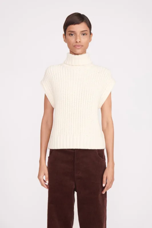 BETTE SWEATER | IVORY sold by STAUD