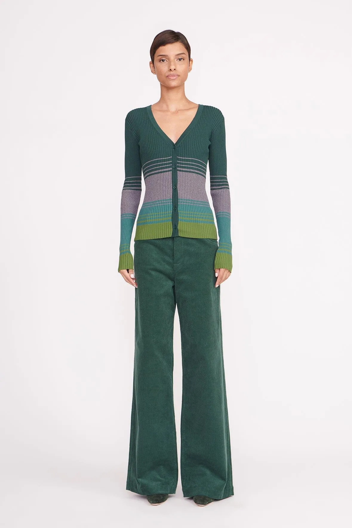CARGO SWEATER | PINE FOREST sold by STAUD product image thumbnail 5