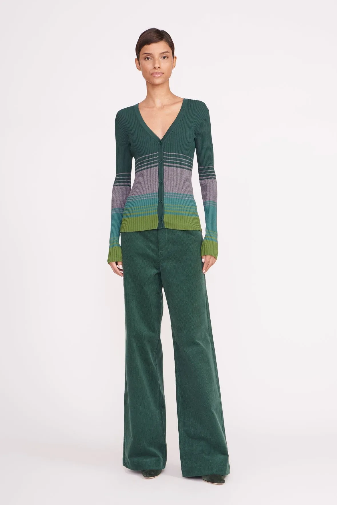 CARGO SWEATER | PINE FOREST sold by STAUD product image thumbnail 2