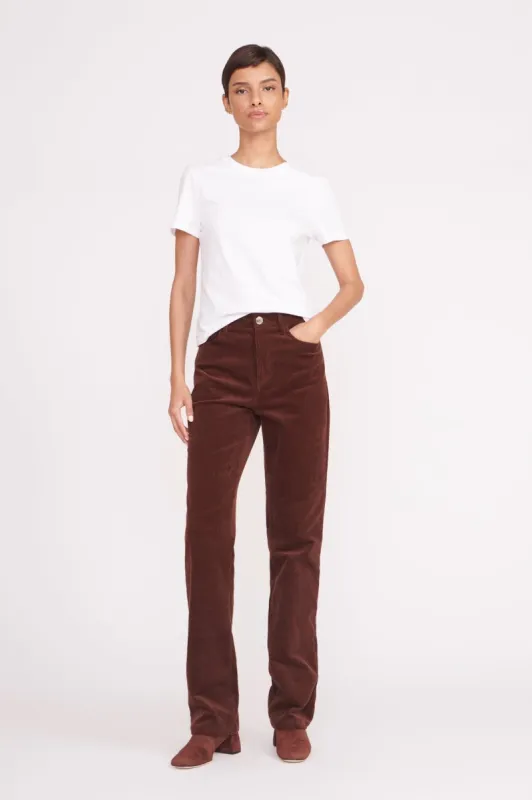 CHISEL PANT | MAHOGANY sold by STAUD