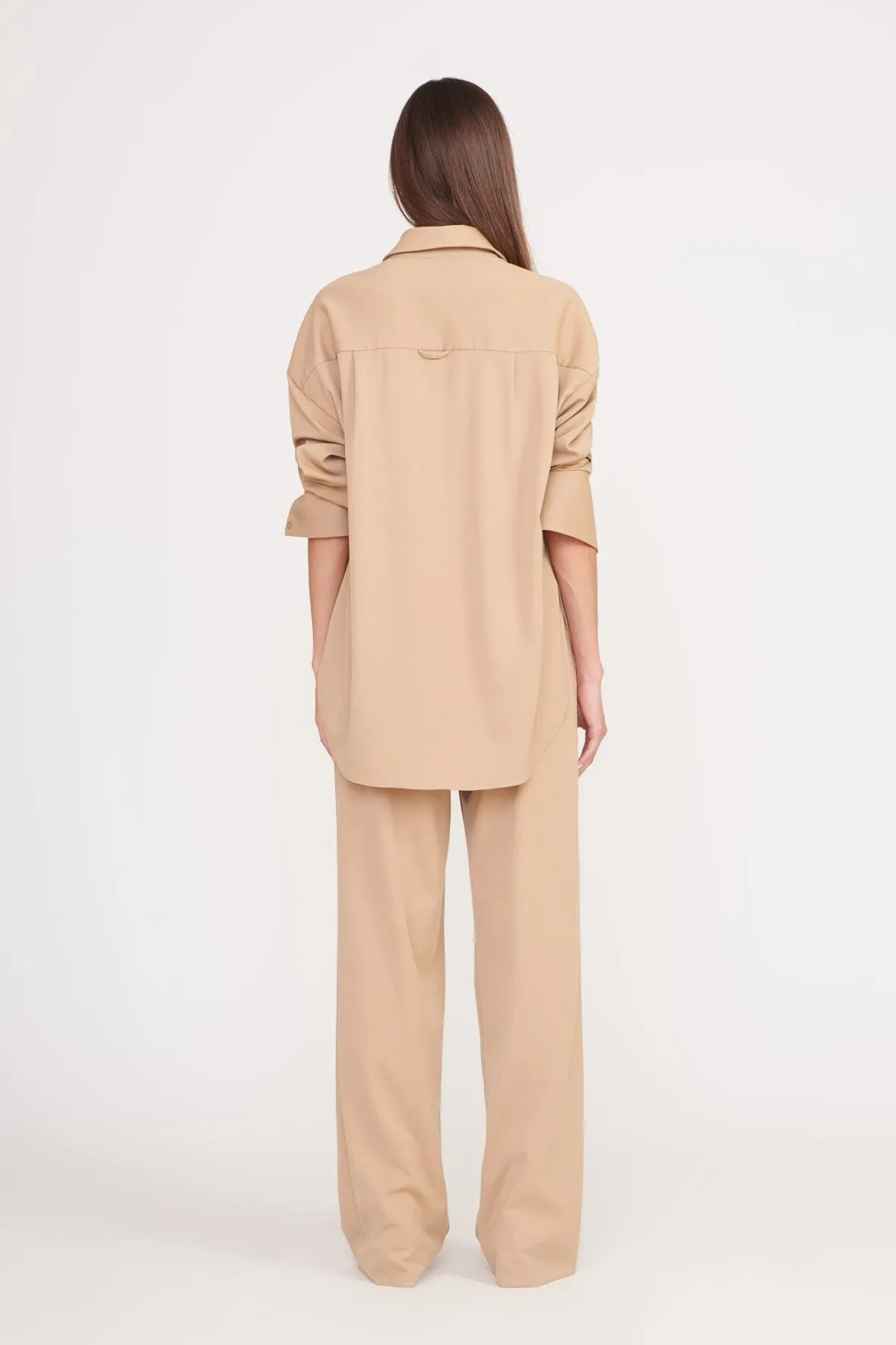 COLTON SHIRT | CAMEL SUITING sold by STAUD product image thumbnail 4