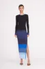EDNA DRESS | MIDNIGHT GLACIER sold by STAUD