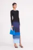 EDNA DRESS | MIDNIGHT GLACIER sold by STAUD
