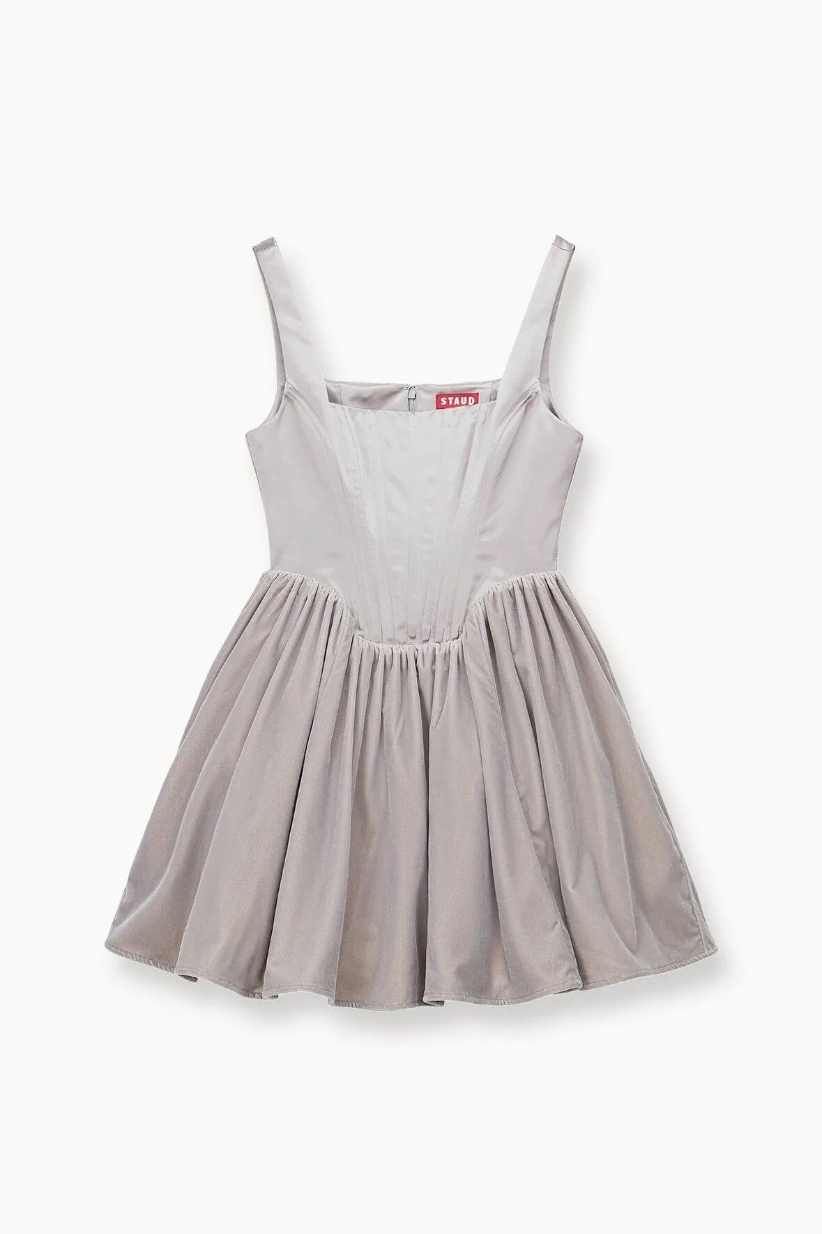 LANDSCAPE DRESS | SILVER sold by STAUD