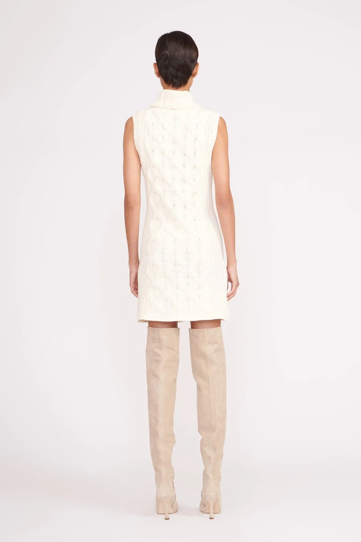 MOD DRESS | IVORY sold by STAUD product image thumbnail 3