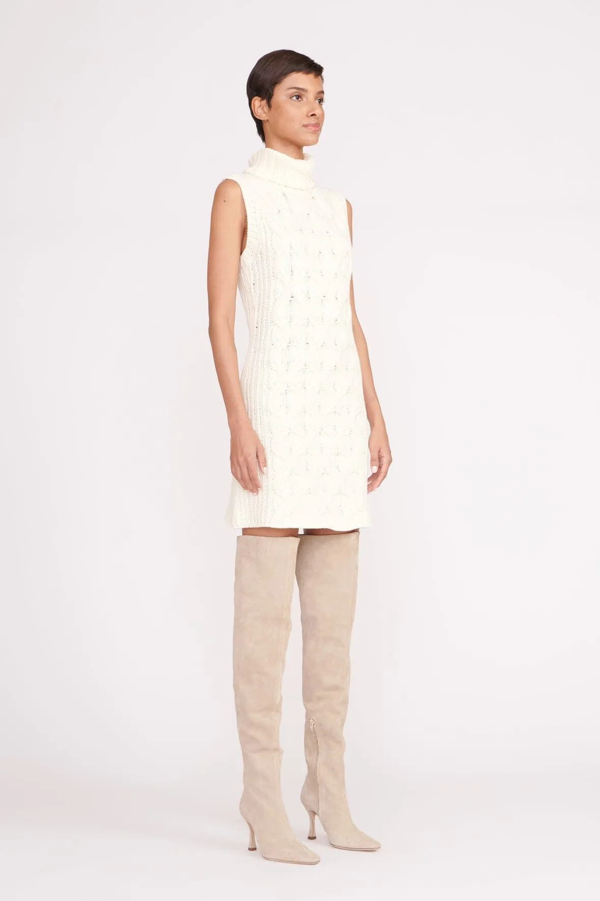 MOD DRESS | IVORY sold by STAUD product image thumbnail 2