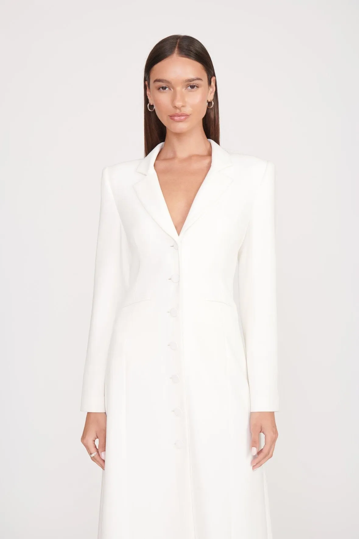 ONASSIS COAT | ECRU sold by STAUD product image thumbnail 4